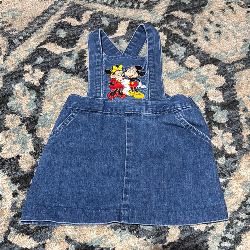 Vintage Denim Walt Disney mini/Micky mouse dress